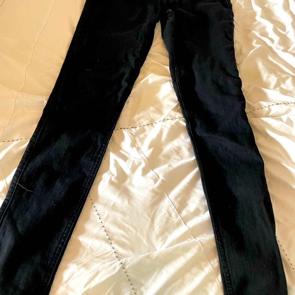 7 for all mankind black maternity skinny jeans